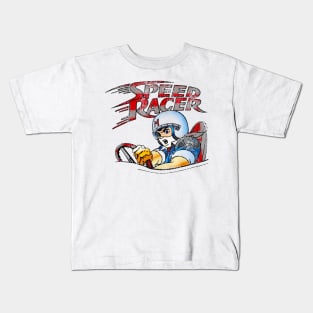 Vintage Go Speed Racer Go Go!!! Kids T-Shirt